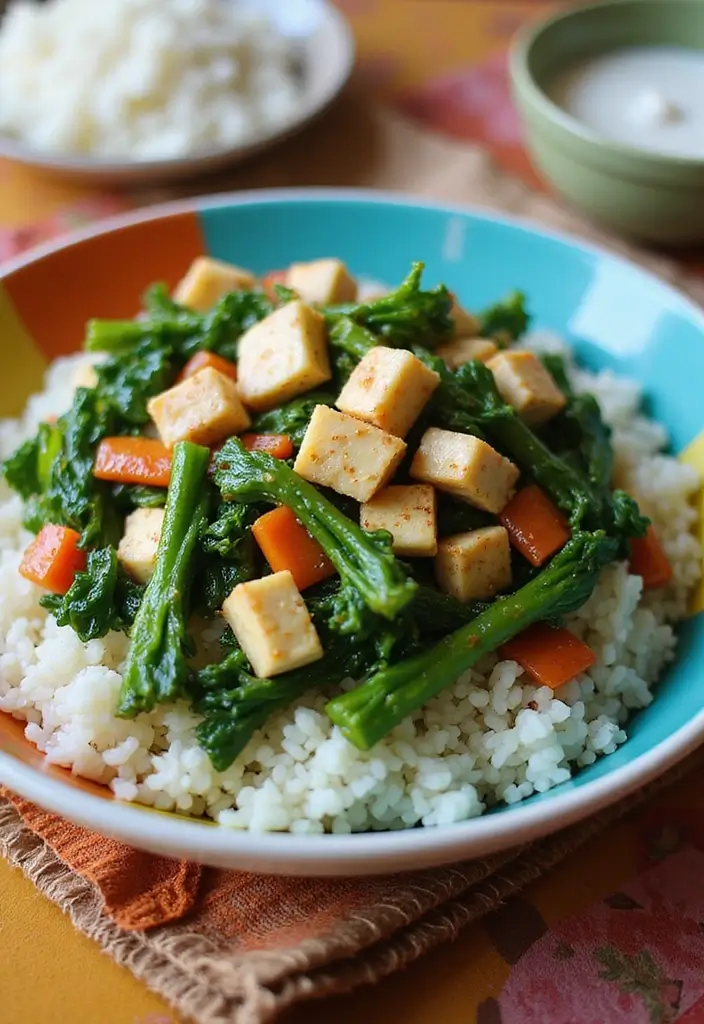 25 Cottage Cheese Mediterranean Recipes High in Protein - 24. Cottage Cheese and Bok Choy Stir Fry