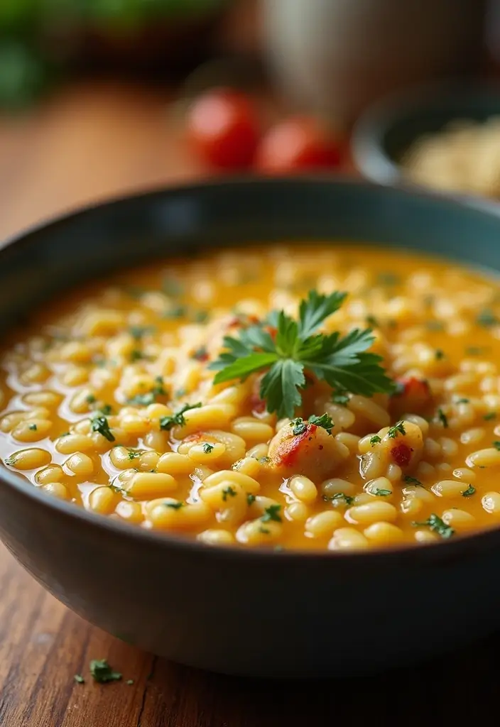 25 Cozy Mediterranean Diet Soup Recipes for Crock Pot Lovers - 23. Greek Orzo Soup