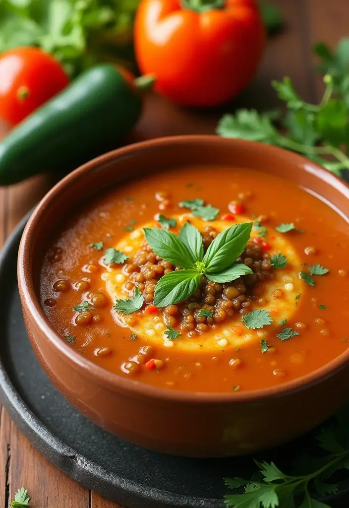 25 Cozy Mediterranean Diet Soup Recipes for Crock Pot Lovers - 3. Hearty Lentil Soup
