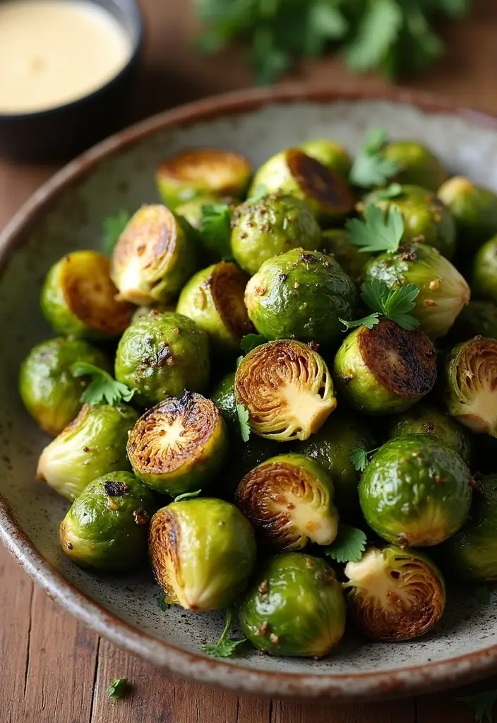 25 Dairy-Free Mediterranean Diet Recipes That Taste Amazing 116 25 Dairy-Free Mediterranean Diet Recipes That Taste Amazing - 18. Tahini Roasted Brussels Sprouts
