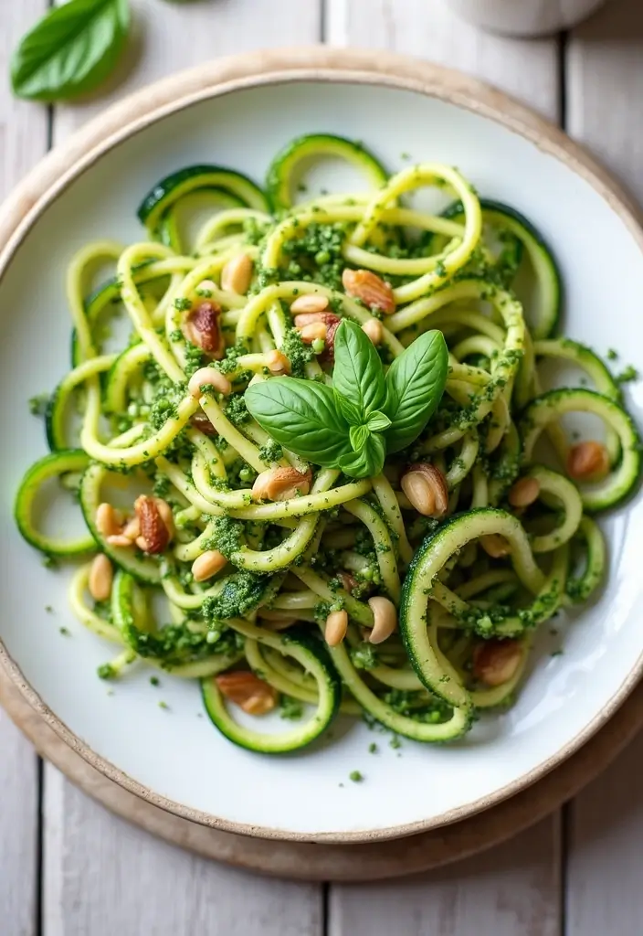 25 Dairy-Free Mediterranean Diet Recipes That Taste Amazing 29 25 Dairy-Free Mediterranean Diet Recipes That Taste Amazing - 5. Zucchini Noodles with Pesto