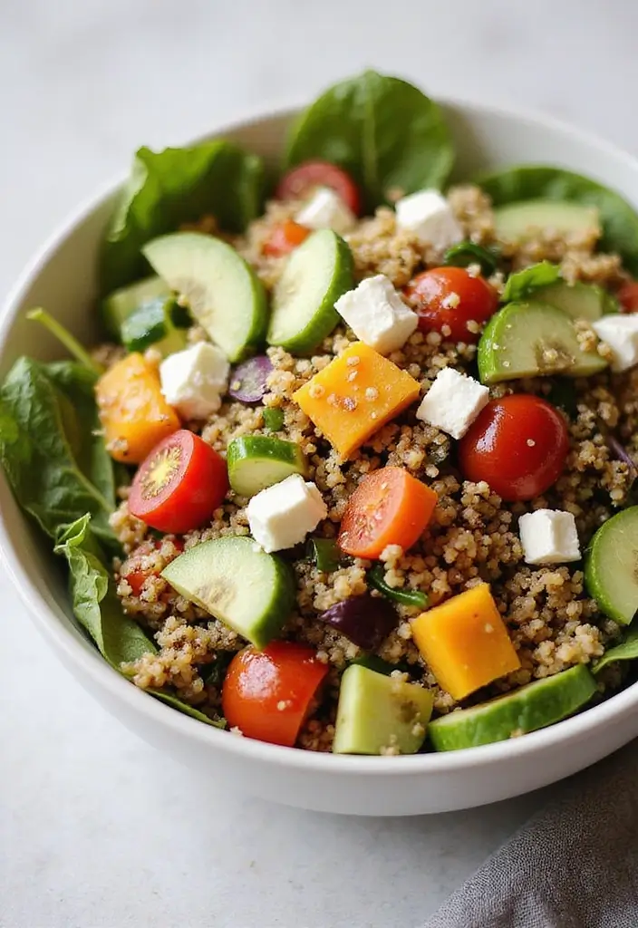 25 EatingWell Mediterranean Diet Recipes Everyone Will Enjoy 1 25 EatingWell Mediterranean Diet Recipes Everyone Will Enjoy - 1. Mediterranean Quinoa Salad