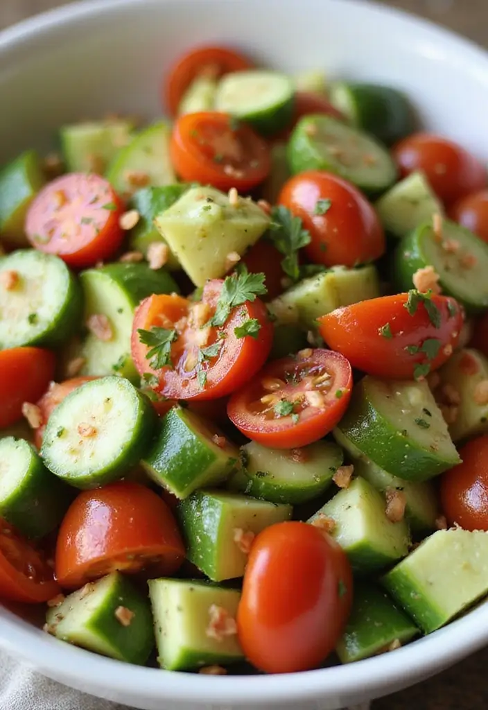 25 EatingWell Mediterranean Diet Recipes Everyone Will Enjoy 149 25 EatingWell Mediterranean Diet Recipes Everyone Will Enjoy - 25. Cucumber and Tomato Salad