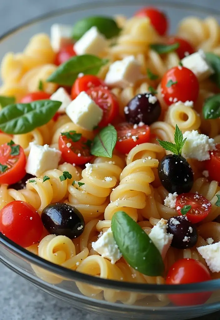 25 EatingWell Mediterranean Diet Recipes Everyone Will Enjoy 53 25 EatingWell Mediterranean Diet Recipes Everyone Will Enjoy - 9. Mediterranean Pasta Salad