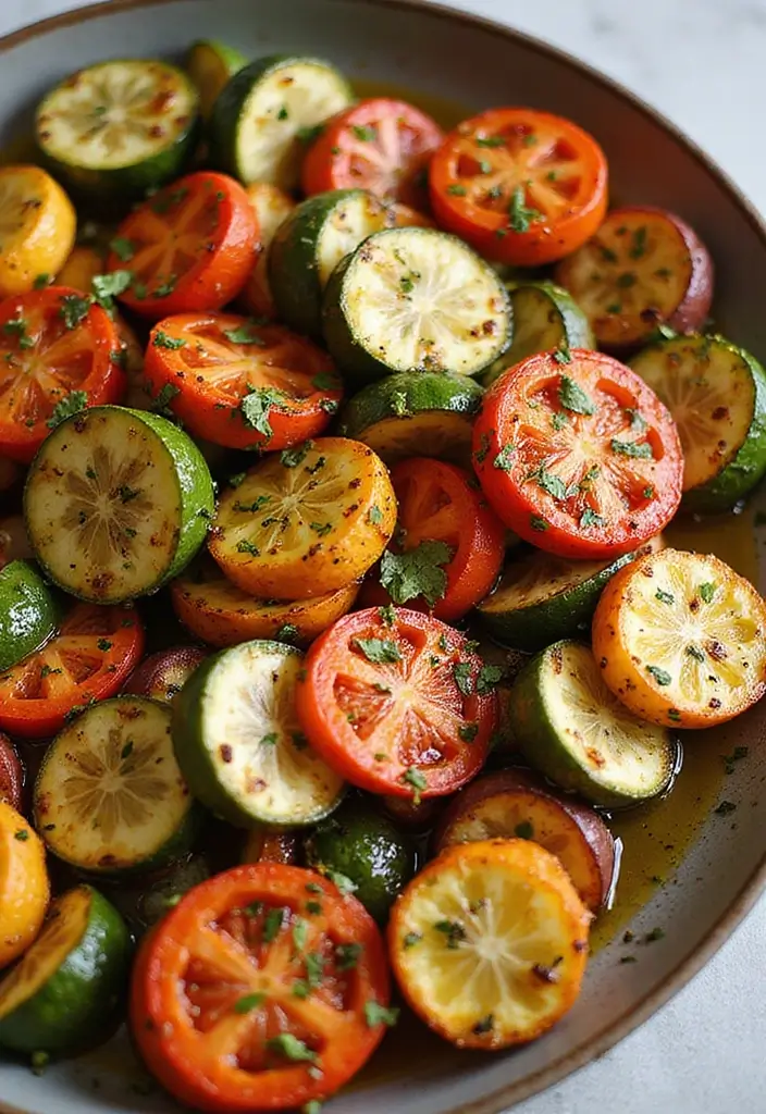25 Gluten-Free Mediterranean Recipes for a Healthy Lifestyle 58 25 Gluten-Free Mediterranean Recipes for a Healthy Lifestyle - 10. Roasted Mediterranean Vegetables