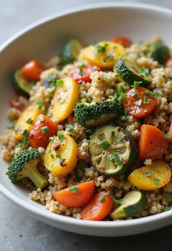 25 Gluten-Free Mediterranean Recipes for a Healthy Lifestyle 103 25 Gluten-Free Mediterranean Recipes for a Healthy Lifestyle - 17. Grilled Vegetable and Quinoa Salad