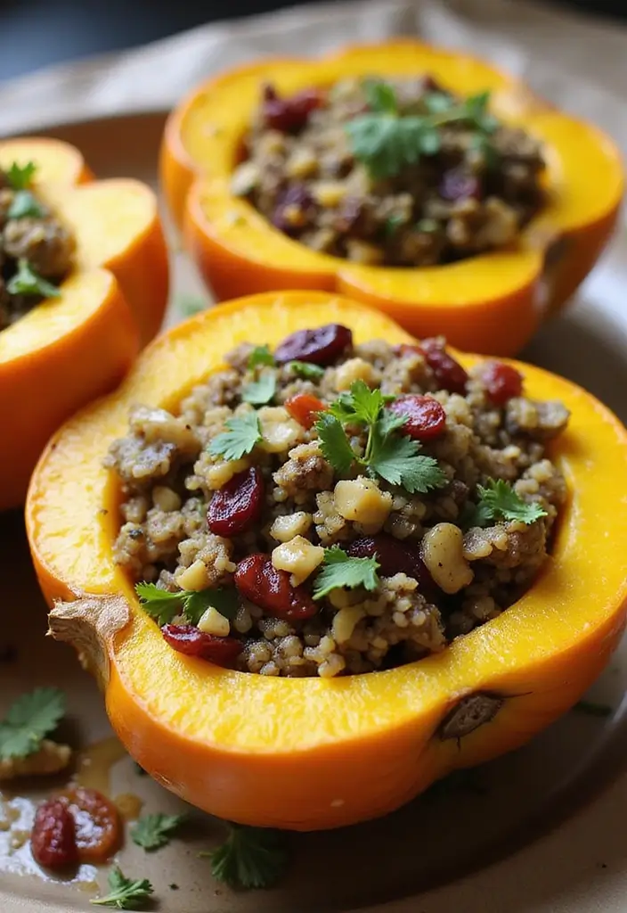 25 Gluten-Free Mediterranean Recipes for a Healthy Lifestyle 115 25 Gluten-Free Mediterranean Recipes for a Healthy Lifestyle - 19. Stuffed Acorn Squash