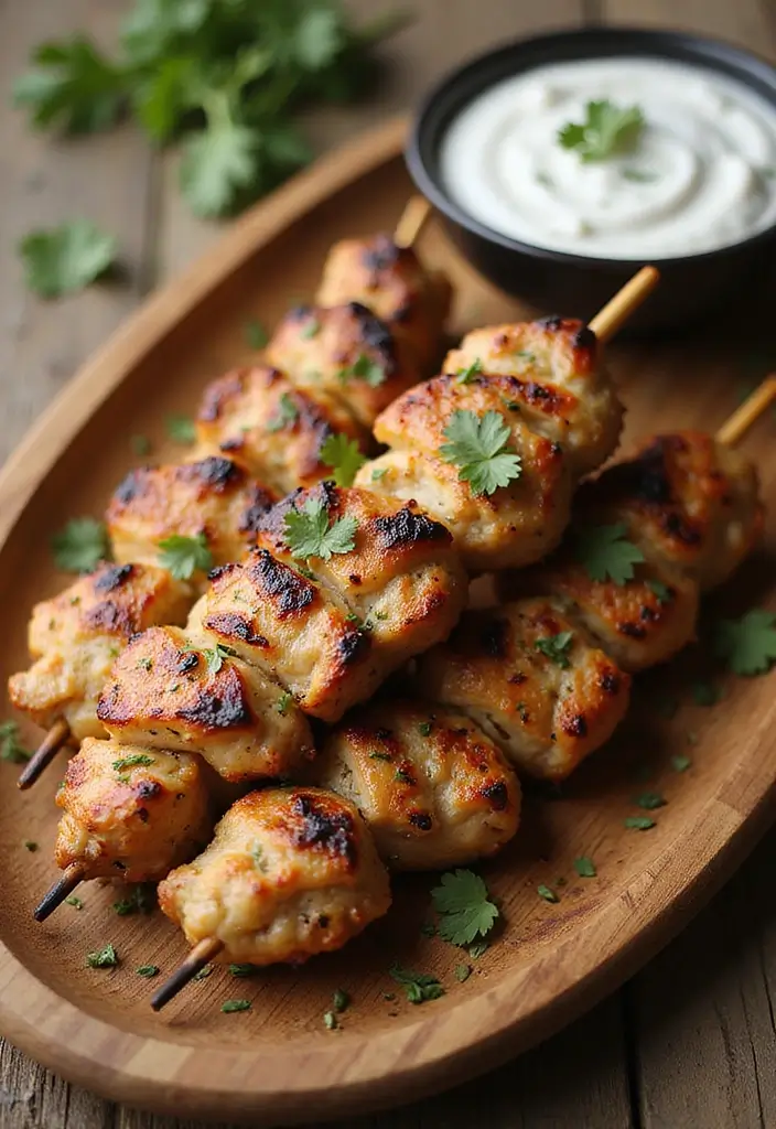 25 Gluten-Free Mediterranean Recipes for a Healthy Lifestyle 6 25 Gluten-Free Mediterranean Recipes for a Healthy Lifestyle - 2. Mediterranean Grilled Chicken Skewers