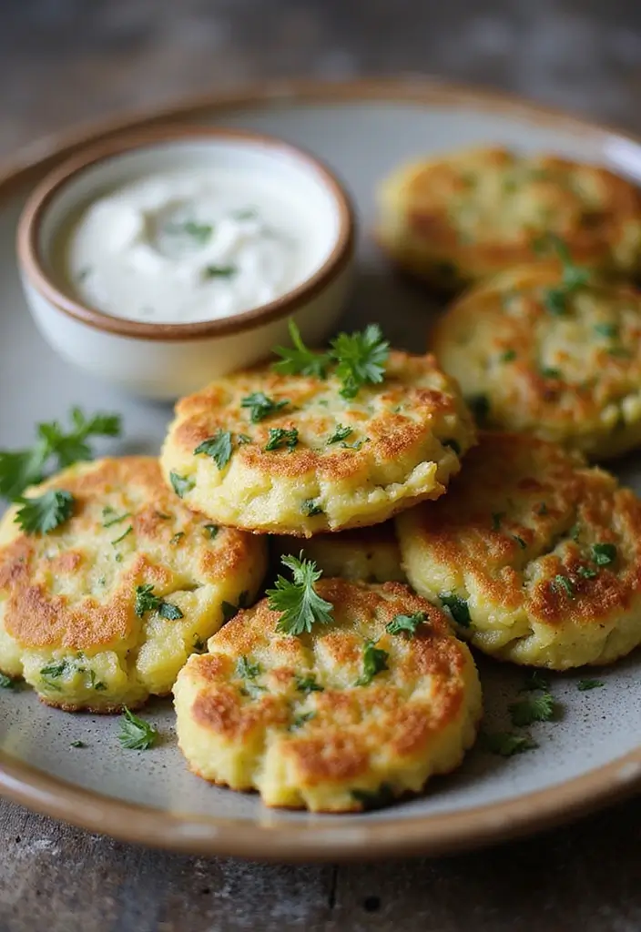 25 Healthy Mediterranean Breakfast Recipes for Busy Mornings - 11. Zucchini and Feta Fritters