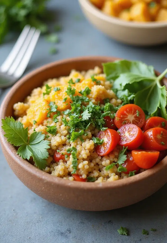 25 Healthy Mediterranean Breakfast Recipes for Busy Mornings - 15. Mediterranean Breakfast Quinoa