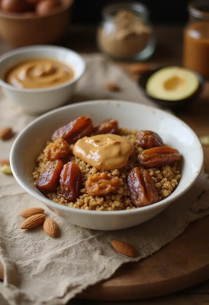 25 Healthy Mediterranean Breakfast Recipes for Busy Mornings - 22. Spiced Quinoa Breakfast with Dates
