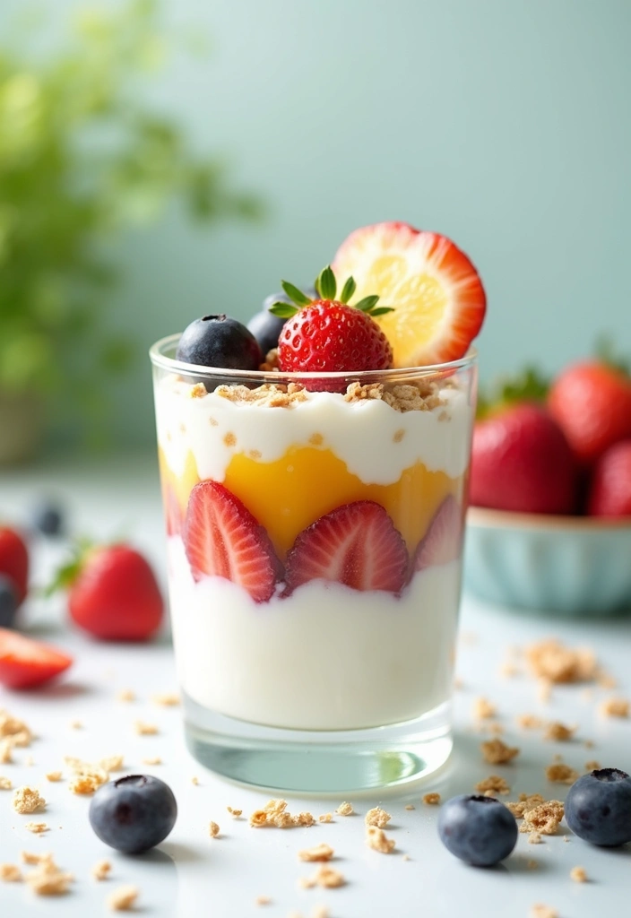 25 Healthy Mediterranean Breakfast Recipes for Busy Mornings - 4. Greek Yogurt Parfait
