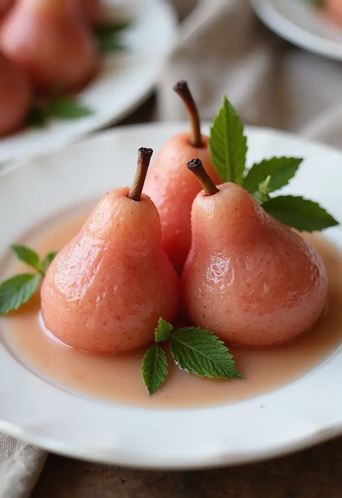 25 Mediterranean Diet Dessert Recipes That Are Surprisingly Healthy 65 25 Mediterranean Diet Dessert Recipes That Are Surprisingly Healthy - 11. Rose Water Poached Pears