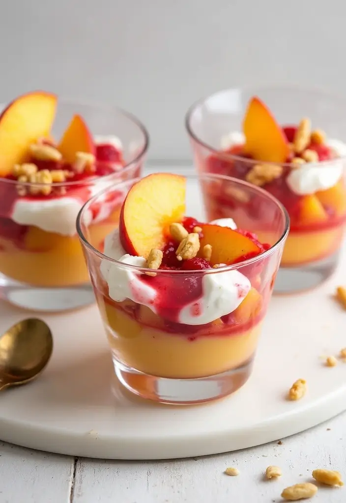 25 Mediterranean Diet Dessert Recipes That Are Surprisingly Healthy 98 25 Mediterranean Diet Dessert Recipes That Are Surprisingly Healthy - 16. Peach Melba Cups