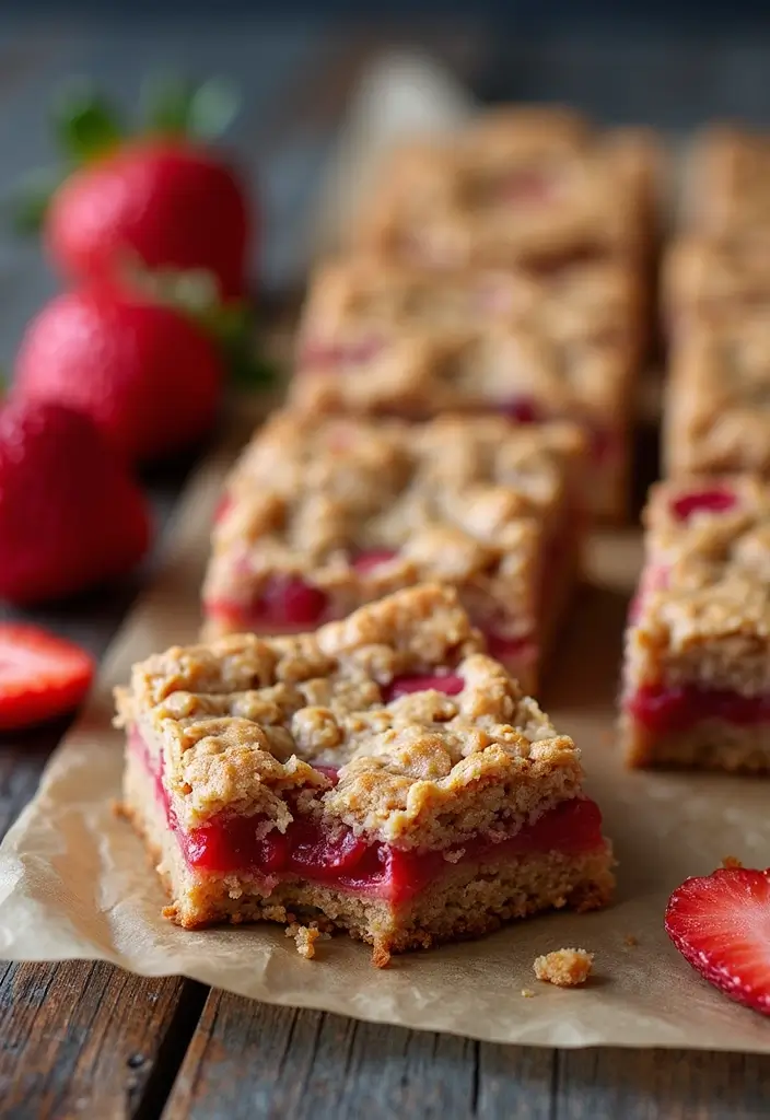 25 Mediterranean Diet Dessert Recipes That Are Surprisingly Healthy 101 25 Mediterranean Diet Dessert Recipes That Are Surprisingly Healthy - 17. Strawberry Oat Bars
