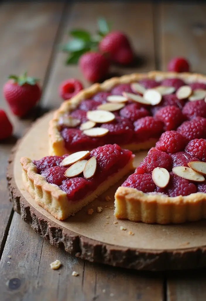 25 Mediterranean Diet Dessert Recipes That Are Surprisingly Healthy 111 25 Mediterranean Diet Dessert Recipes That Are Surprisingly Healthy - 19. Raspberry Almond Tart