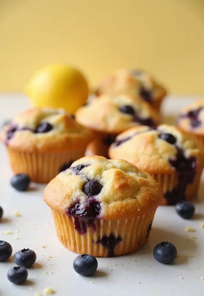 25 Mediterranean Diet Dessert Recipes That Are Surprisingly Healthy 125 25 Mediterranean Diet Dessert Recipes That Are Surprisingly Healthy - 21. Blueberry Lemon Muffins