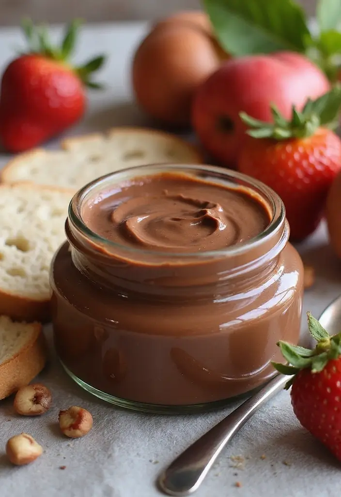 25 Mediterranean Diet Dessert Recipes That Are Surprisingly Healthy 132 25 Mediterranean Diet Dessert Recipes That Are Surprisingly Healthy - 22. Hazelnut Chocolate Spread
