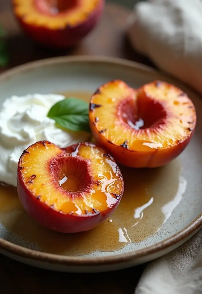 25 Mediterranean Diet Dessert Recipes That Are Surprisingly Healthy 139 25 Mediterranean Diet Dessert Recipes That Are Surprisingly Healthy - 23. Grilled Peaches with Honey