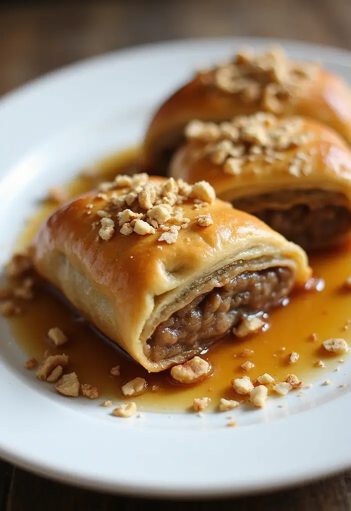 25 Mediterranean Diet Dessert Recipes That Are Surprisingly Healthy 15 25 Mediterranean Diet Dessert Recipes That Are Surprisingly Healthy - 3. Honey and Walnut Baklava Rolls
