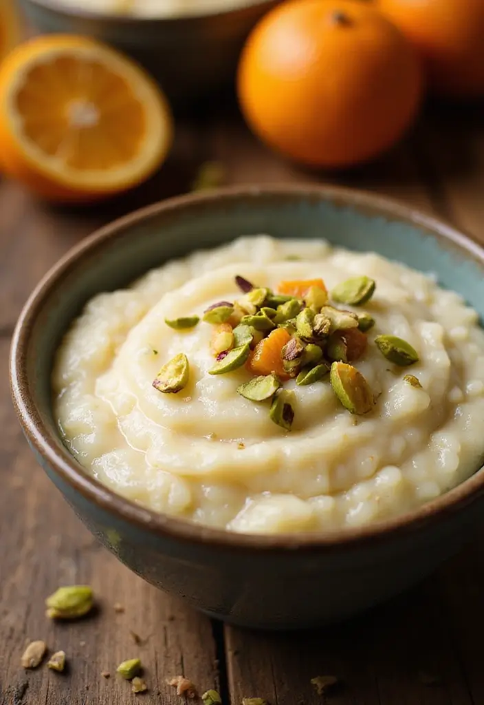 25 Mediterranean Diet Dessert Recipes That Are Surprisingly Healthy 46 25 Mediterranean Diet Dessert Recipes That Are Surprisingly Healthy - 8. Orange Blossom Rice Pudding