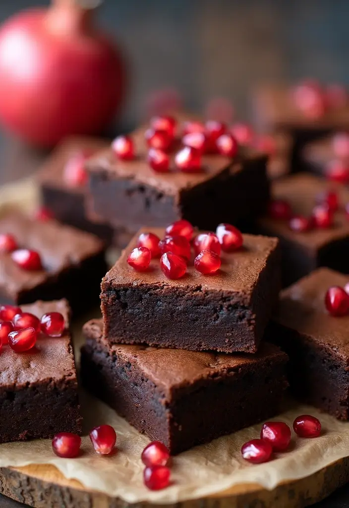 25 Mediterranean Diet Dessert Recipes That Are Surprisingly Healthy 53 25 Mediterranean Diet Dessert Recipes That Are Surprisingly Healthy - 9. Pomegranate Molasses Brownies