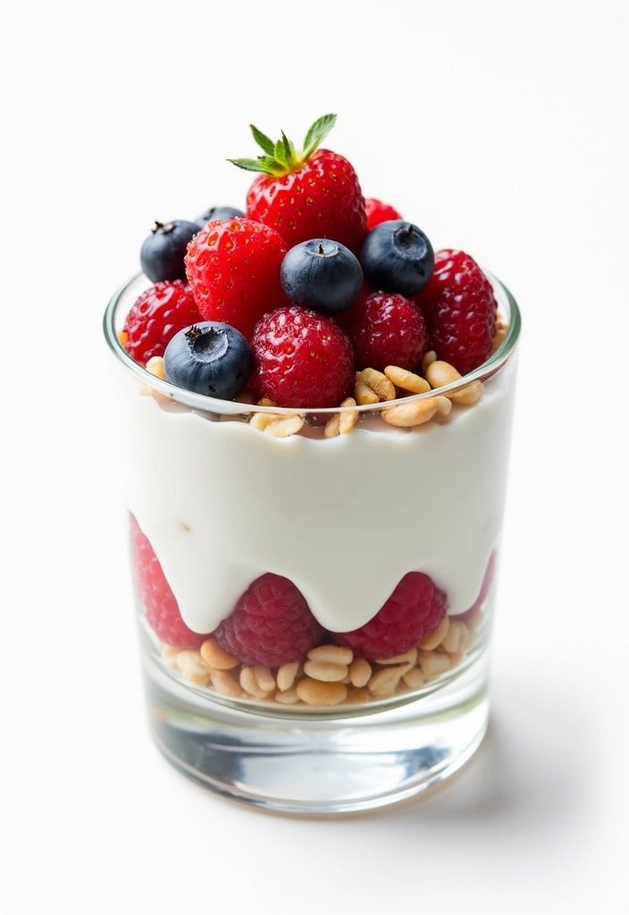 25 Mediterranean Diet Recipes on a Budget That Taste Incredible - 10. Greek Yogurt Parfait with Fruits and Nuts