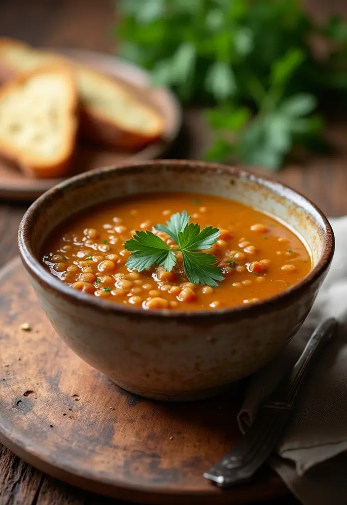 25 Mediterranean Diet Recipes on a Budget That Taste Incredible - 6. Easy Mediterranean Lentil Soup