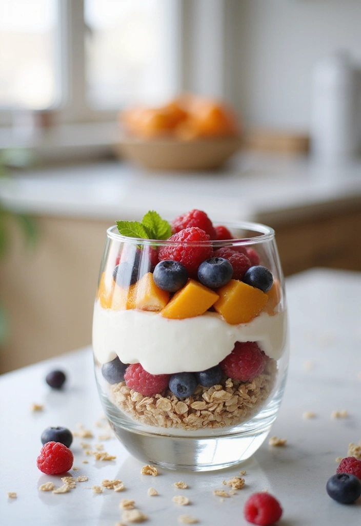 25 Mediterranean Diet Snack Recipes for Clean Eating - 1. Greek Yogurt Parfait