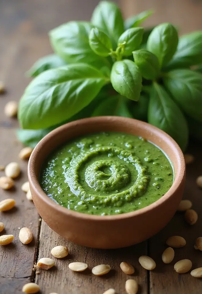 25 Mediterranean Salad Dressing Recipes for Every Taste - 11. Pesto Dressing