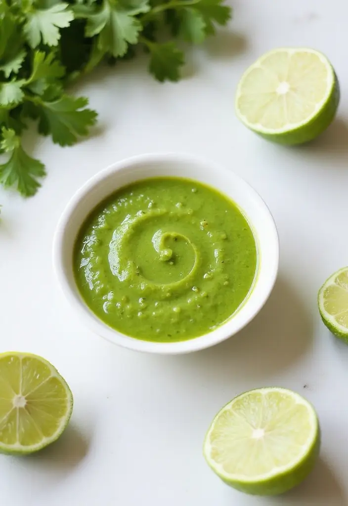 25 Mediterranean Salad Dressing Recipes for Every Taste - 15. Cilantro-Lime Dressing