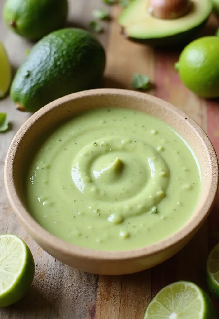 25 Mediterranean Salad Dressing Recipes for Every Taste - 3. Creamy Avocado Dressing