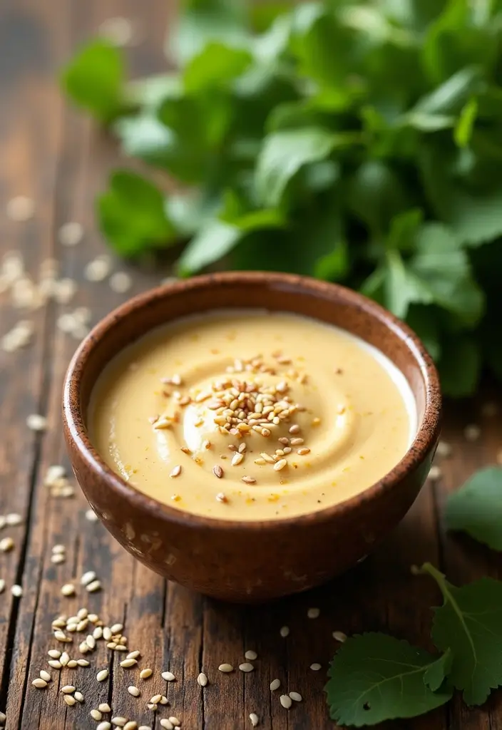 25 Mediterranean Salad Dressing Recipes for Every Taste - 8. Tahini Dressing