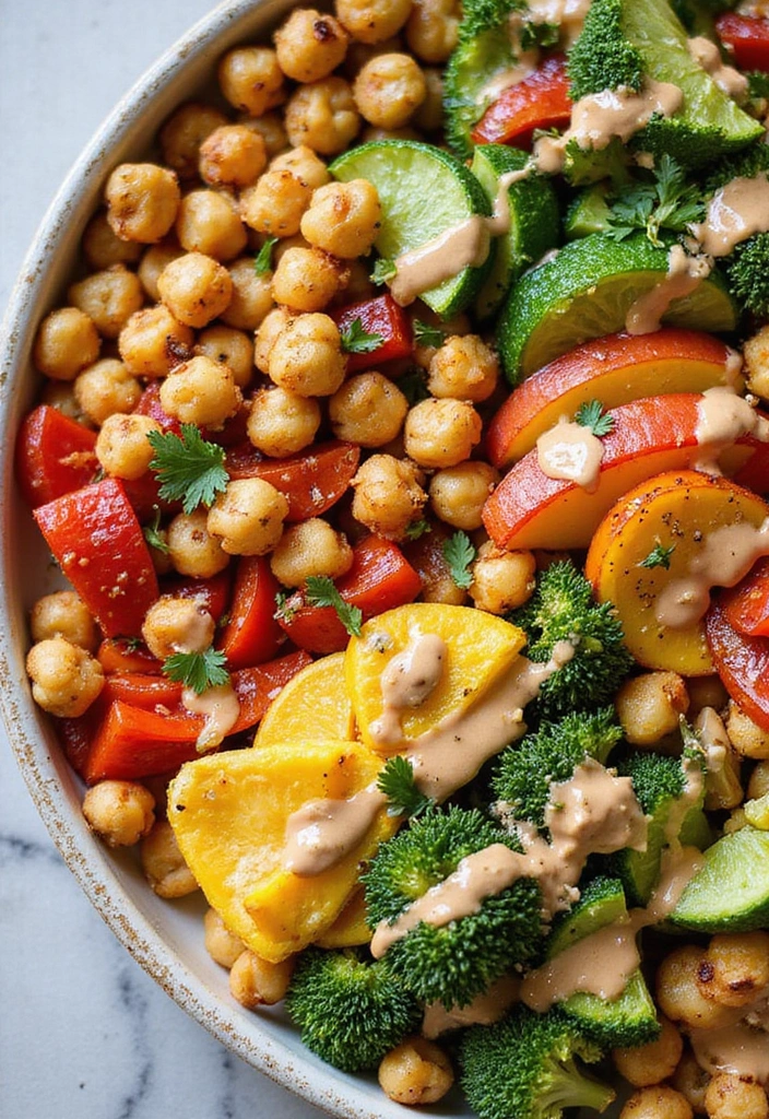 25 Mediterranean Sheet Pan Recipes for Effortless Dinners 60 25 Mediterranean Sheet Pan Recipes for Effortless Dinners - 10. Mediterranean Chickpea Sheet Pan Bowl