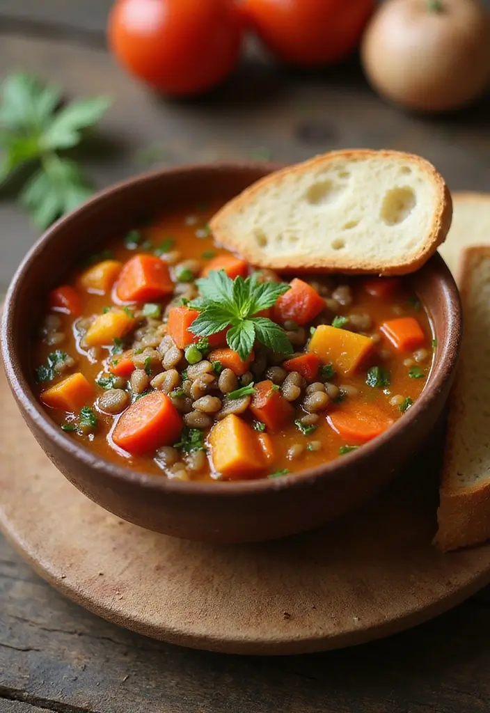 25 Mediterranean Sheet Pan Recipes for Effortless Dinners 144 25 Mediterranean Sheet Pan Recipes for Effortless Dinners - 24. Mediterranean Lentil Soup