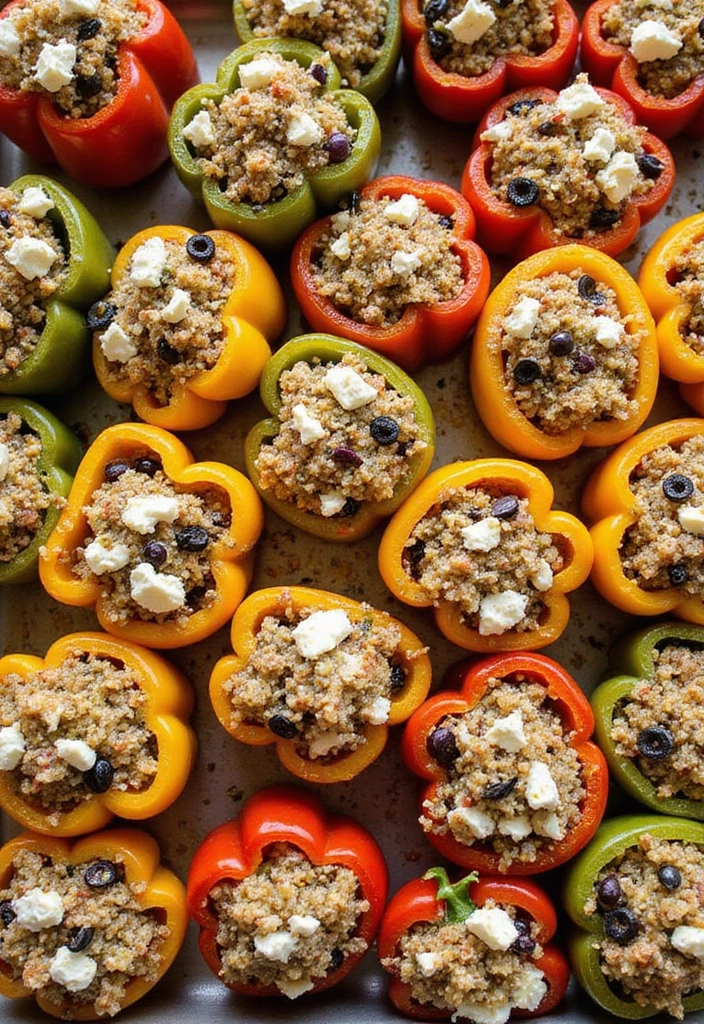 25 Mediterranean Sheet Pan Recipes for Effortless Dinners 34 25 Mediterranean Sheet Pan Recipes for Effortless Dinners - 6. Mediterranean Stuffed Bell Peppers