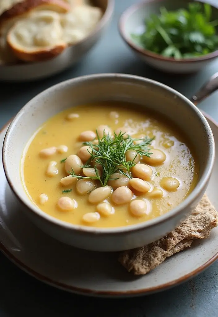 25 Mediterranean White Bean Soup Recipes for Cozy Nights - 14. White Bean and Fennel Soup