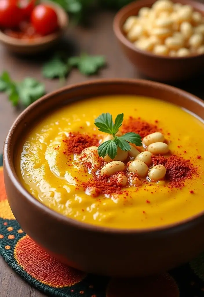25 Mediterranean White Bean Soup Recipes for Cozy Nights - 8. Curried White Bean Soup
