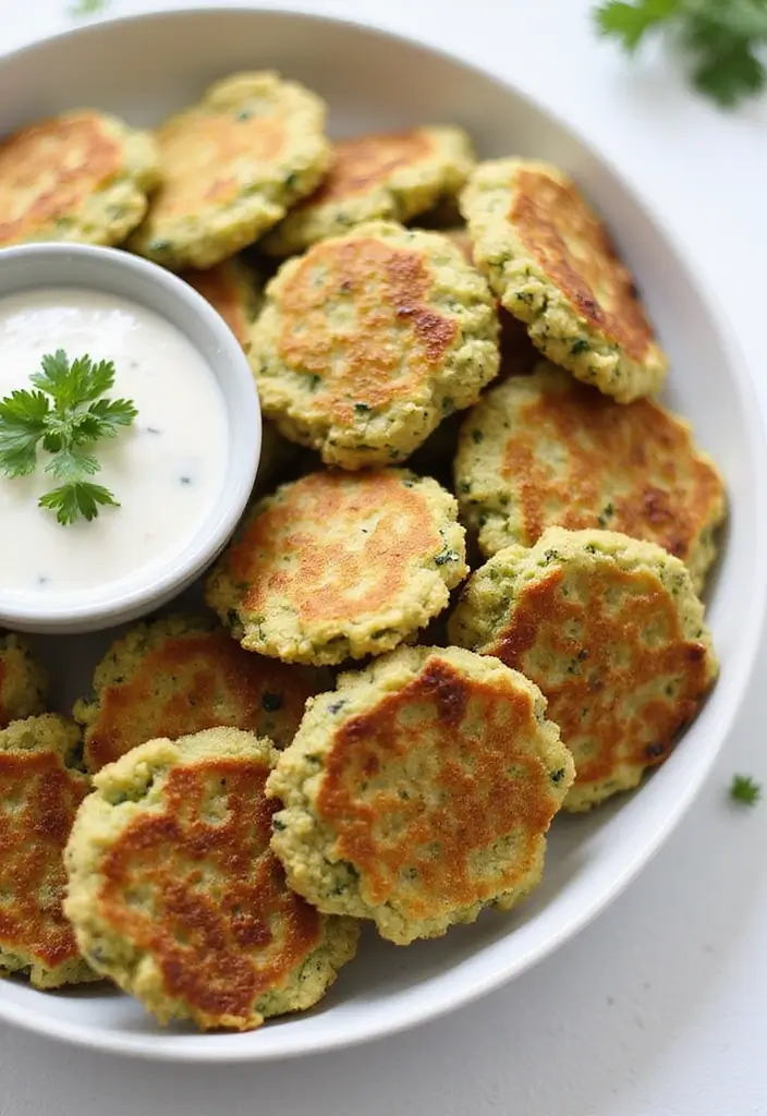 26 Mediterranean Diet Recipes Without Tomatoes (Still Delicious) - 7. Zucchini Fritters