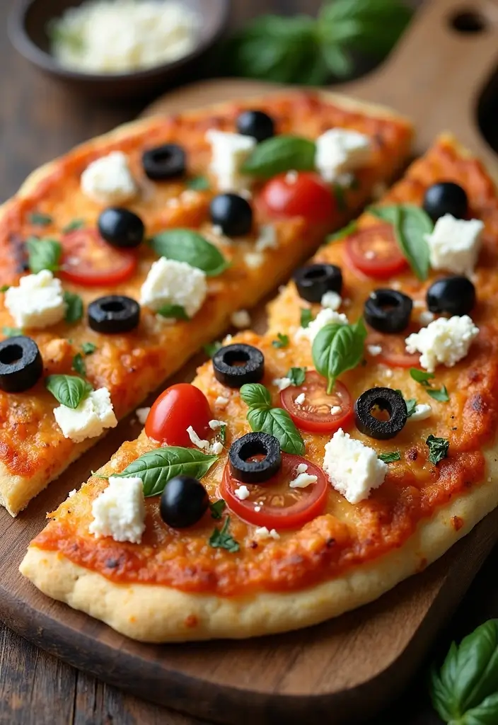 27 Gluten-Free & Low-Carb Mediterranean Diet Recipes You’ll Love 105 27 Gluten-Free & Low-Carb Mediterranean Diet Recipes You’ll Love - 17. Mediterranean Cauliflower Pizza