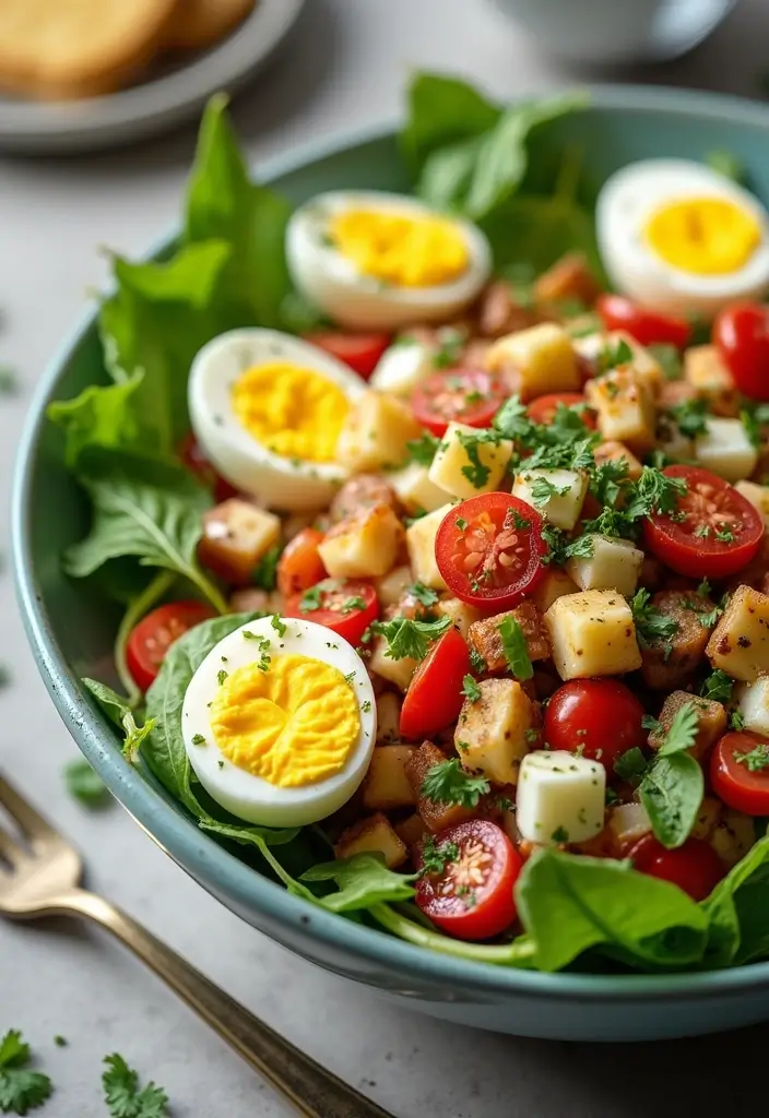 27 Gluten-Free & Low-Carb Mediterranean Diet Recipes You’ll Love 117 27 Gluten-Free & Low-Carb Mediterranean Diet Recipes You’ll Love - 19. Mediterranean Egg Salad