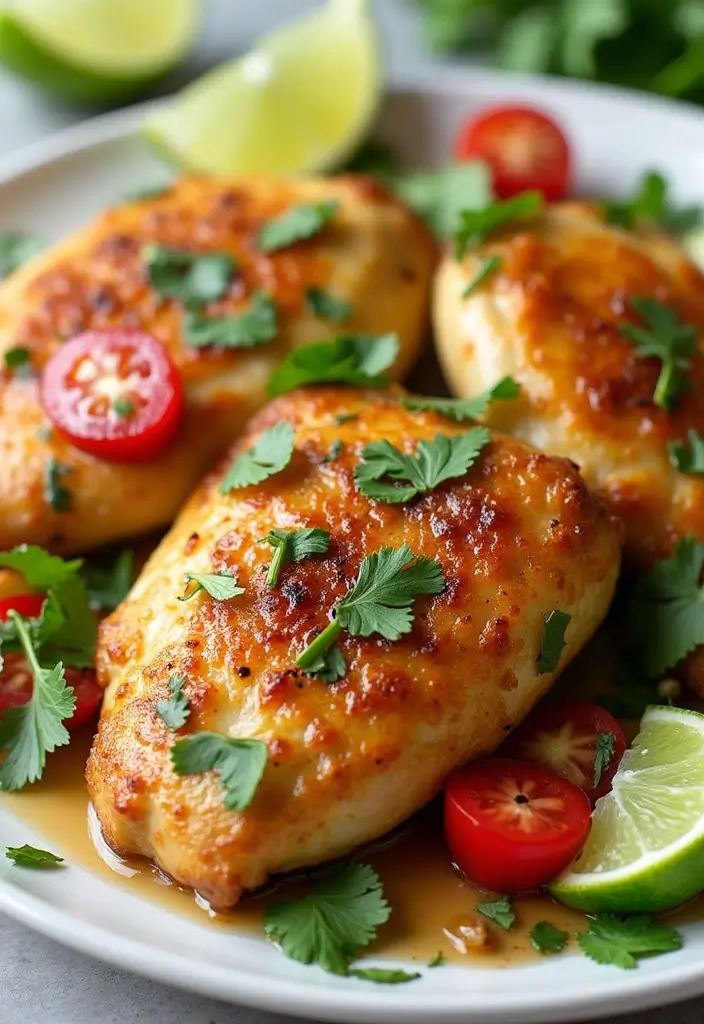 27 Gluten-Free & Low-Carb Mediterranean Diet Recipes You’ll Love 142 27 Gluten-Free & Low-Carb Mediterranean Diet Recipes You’ll Love - 24. Cilantro Lime Chicken Thighs