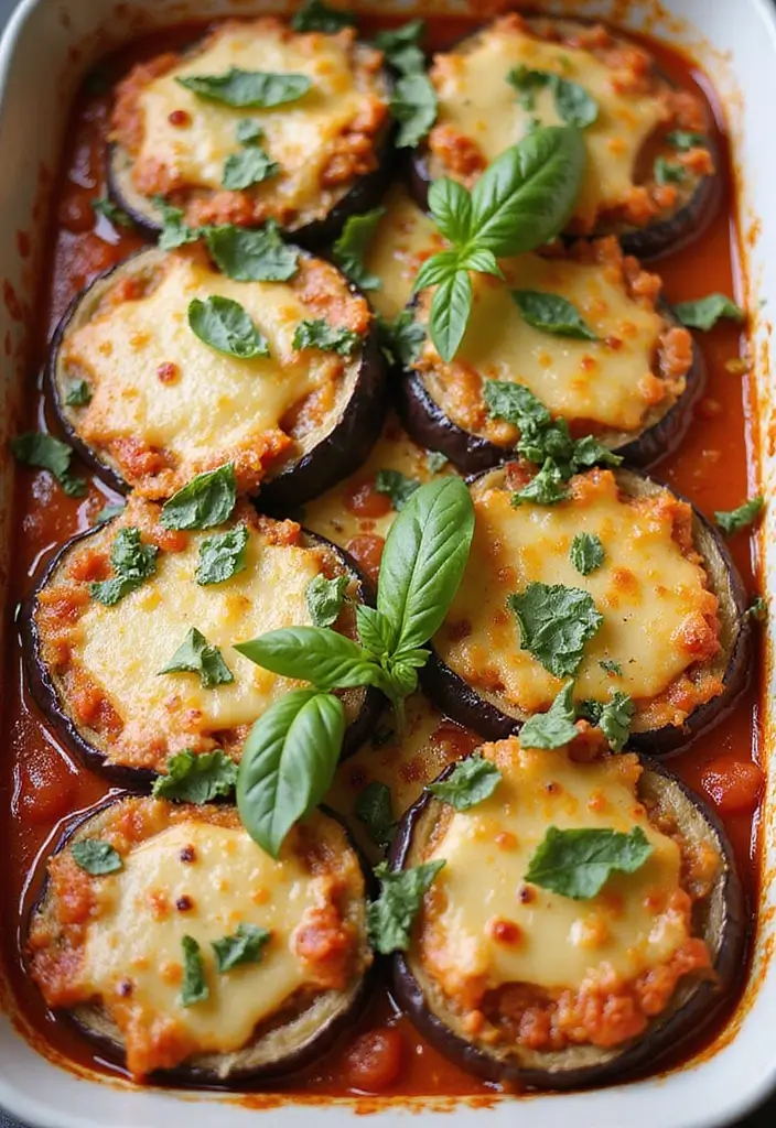 27 Gluten-Free & Low-Carb Mediterranean Diet Recipes You’ll Love 22 27 Gluten-Free & Low-Carb Mediterranean Diet Recipes You’ll Love - 4. Mediterranean Eggplant Bake