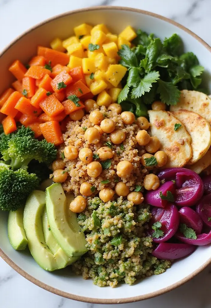 27 High-Protein Mediterranean Recipes for Energy and Fitness - 13. Greek-Inspired Quinoa Bowl