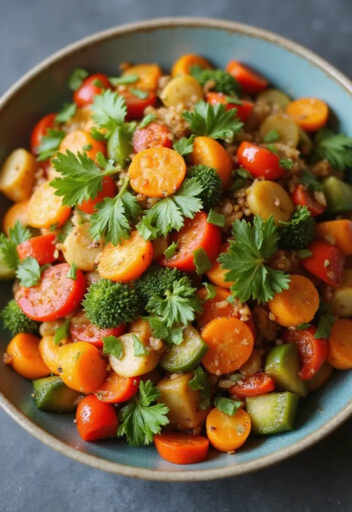 27 High-Protein Mediterranean Recipes for Energy and Fitness - 17. Mediterranean Vegetable Stir-Fry