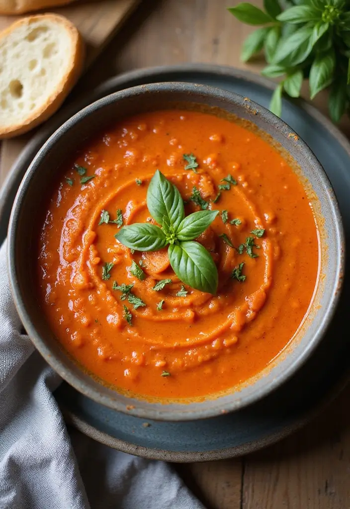 27 Instant Pot Mediterranean Recipes Ready in Minutes 111 27 Instant Pot Mediterranean Recipes Ready in Minutes - 19. Creamy Greek Tomato Soup