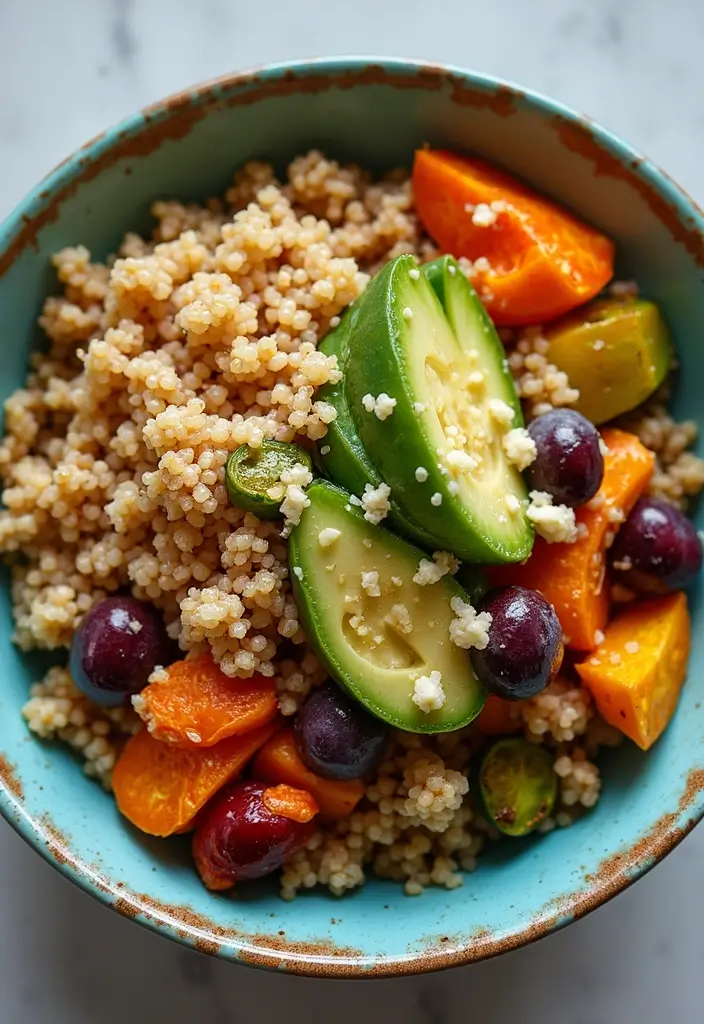 27 Instant Pot Mediterranean Recipes Ready in Minutes 28 27 Instant Pot Mediterranean Recipes Ready in Minutes - 6. Roasted Vegetable Grain Bowl