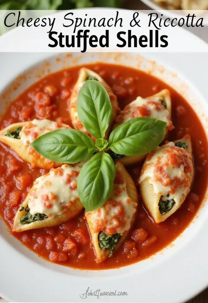27 Instant Pot Mediterranean Recipes Ready in Minutes 33 27 Instant Pot Mediterranean Recipes Ready in Minutes - 7. Spinach and Ricotta Stuffed Shells
