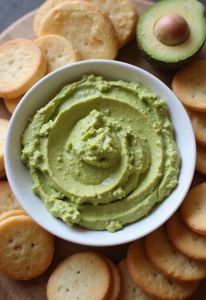 27 Mediterranean Diet Avocado Recipes for Creamy Goodness - 25. Avocado and Garlic Spread