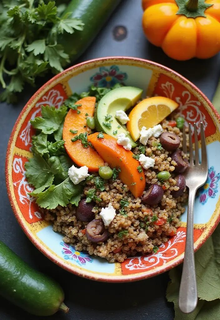 27 Mediterranean Diet Breakfast Recipes to Start Strong - 8. Mediterranean Quinoa Breakfast Bowl